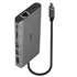 43323 base para portátil y replicador de puertos Alámbrico USB 3.2 Gen 1 (3.1 Gen 1) Type-C Negro, Gris