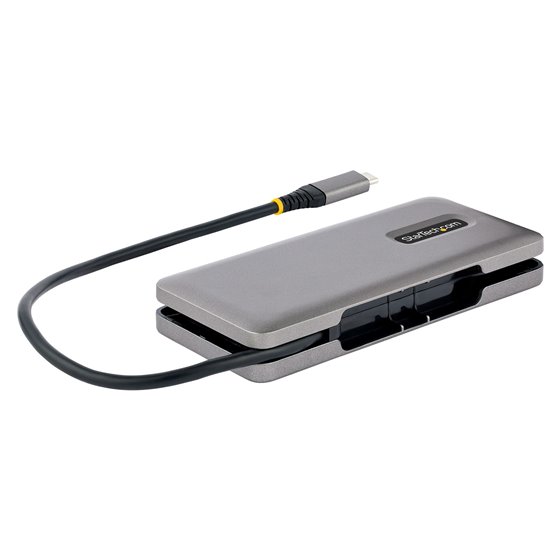 Hub USB C de 4 Puertos, 4 Puertos USB Tipo C, USB 3.1 de 10Gbps - Concentrador Ladrón USB Tipo C con Entrega de Alimentación PD 