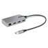 Hub USB de 3 Puertos USBA - USB 3.0 de 5Gbps - Alimentado por el Bus - Concentrador USB de 3 Puertos USB-A - Ladrón USB Portátil