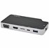 Adaptador Multipuertos USB C - Docking Station USB 3.1 Tipo C a Vídeo HDMI de 4K o VGA - PD Pass-through de 100W - Hub Ladrón US