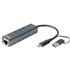 DUB-2332 base para portátil y replicador de puertos Alámbrico USB Tipo C Gris