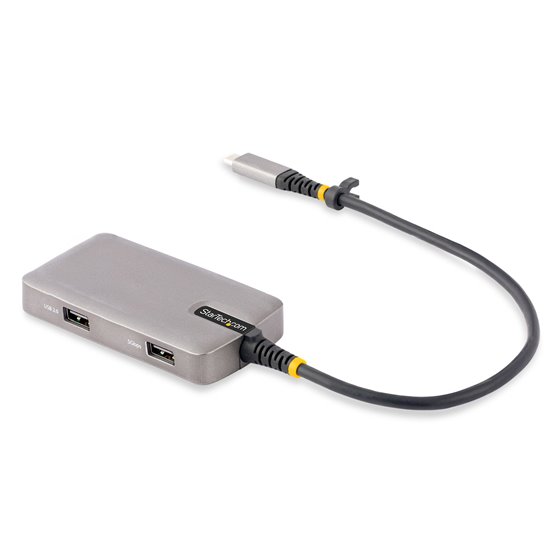 Adaptador Multipuertos USB-C - Docking Station USB Tipo C HDMI 4K60 - Hub Ladrón USB 3.0 de 3 Puertos - Entrega de Alimentación 