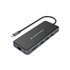 DONN15G base para portátil y replicador de puertos Alámbrico USB 3.2 Gen 1 (3.1 Gen 1) Type-C Gris