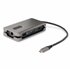 Adaptador Multipuertos USB-C - HDMI 4K a 60Hz VGA - Hub Ladrón USB de 3 Puertos - Power Delivery de Paso de 100W - GbE - Docking