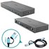 USB 3.0 / USB-C / Thunderbolt, 3x 4K Docking Station Gen 2 + Power Delivery 100W