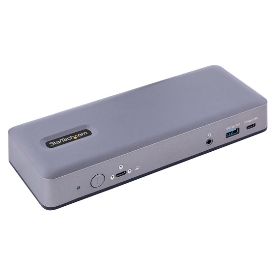 Docking Station USB-C 4K30 Triple /4K60 Doble - Modo Alt DP/DP/HDMI - Hub USB de 7 Puertos - PD 3.0 - GbE - Audio - K-Slots - Wo