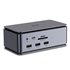43372 base para portátil y replicador de puertos Acoplamiento USB4 Antracita