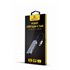 UHB-CM-U3P1U2P3-01 base para portátil y replicador de puertos Alámbrico USB 3.2 Gen 1 (3.1 Gen 1) Type-C Plata
