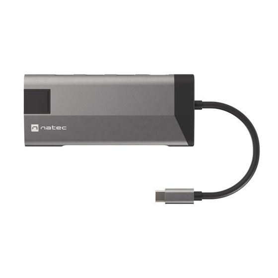 Fowler Plus USB Tipo C Negro, Gris