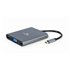 A-CM-COMBO6-01 base para portátil y replicador de puertos USB 3.2 Gen 1 (3.1 Gen 1) Type-C Gris