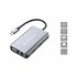 DONN21G base para portátil y replicador de puertos Alámbrico USB 3.2 Gen 1 (3.1 Gen 1) Type-C Gris