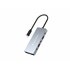 DONN22G base para portátil y replicador de puertos Alámbrico USB 3.2 Gen 2 (3.1 Gen 2) Type-C Gris