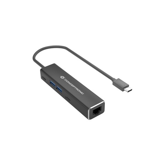ABBY14B base para portátil y replicador de puertos Alámbrico USB 3.2 Gen 1 (3.1 Gen 1) Type-C Gris