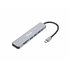 133494 Adaptador multifunción USB-C 7 en 1, HDMI 4K/60Hz, USB 3.2 Gen1 x 3 , TF/MICRO SD, 100W USB PD