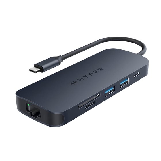 HD4004GL base para portátil y replicador de puertos USB Tipo C Azul