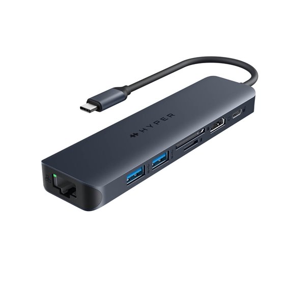HD4003GL base para portátil y replicador de puertos USB Tipo C Azul