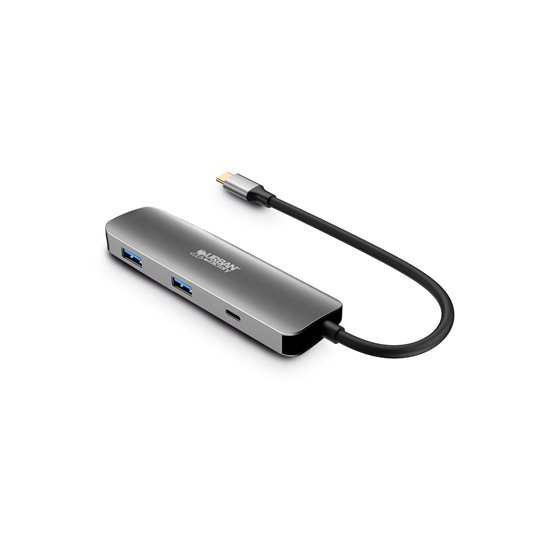 MHC40UF base para portátil y replicador de puertos Alámbrico USB 3.2 Gen 1 (3.1 Gen 1) Type-C Gris