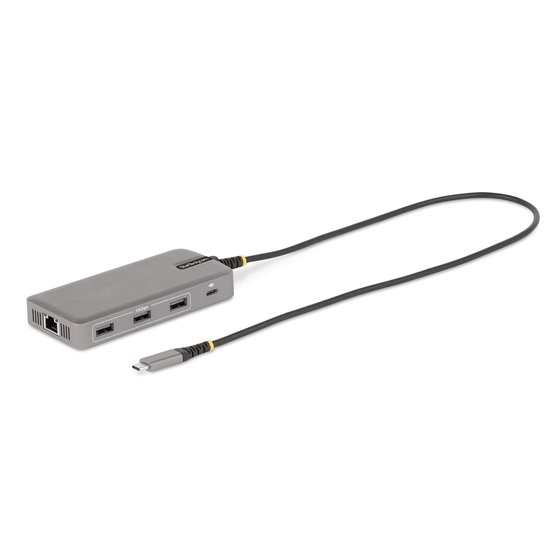 Adaptador Multipuertos USB-C para 3 Monitores - 4K 60Hz Doble + HDMI y DisplayPort 4K 30Hz - Hub USB de 3 Puertos - PD 100W - Do