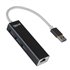 Hub USB-A 3 puertos USB 3.0 + RJ45 Gigabit