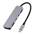 TCHUBUSBC base para portátil y replicador de puertos Alámbrico USB 3.2 Gen 2 (3.1 Gen 2) Type-C Aluminio