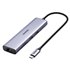 60515 base para portátil y replicador de puertos Alámbrico USB 3.2 Gen 1 (3.1 Gen 1) Type-C Gris