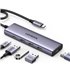 15596 base para portátil y replicador de puertos Alámbrico USB 3.2 Gen 1 (3.1 Gen 1) Type-A + Type-C Aluminio