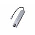 DONN29G base para portátil y replicador de puertos Alámbrico USB 3.2 Gen 2 (3.1 Gen 2) Type-C Gris
