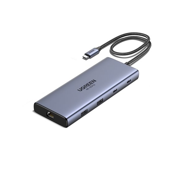 REVODOK PRO 10 10IN1 HDMI DOCK Gris