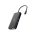 USB Type-C Dongle 12-in-1 Black Alámbrico USB 3.2 Gen 1 (3.1 Gen 1) Type-C Negro