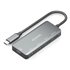 Hub USB 3.1 USB-C, USB-C/M-1xUSB-C PD 100W+1xUSB-C USB3.0/H+1xUSB-C USB2.0/H+2xUSB-A USB2.0/H, Gris, 15cm