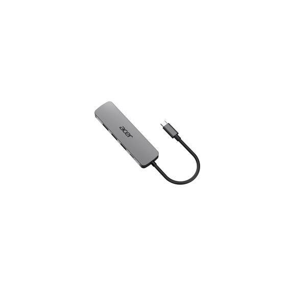 5in1 Type C Dongle Alámbrico USB 3.2 Gen 1 (3.1 Gen 1) Type-C Plata