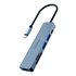 MINIDOCK C61 ALUMINIO USB-C A HDMI 4K/2xUSB-A/USB-C PD/SD/MICROSD PC/MAC/CONSOLAS