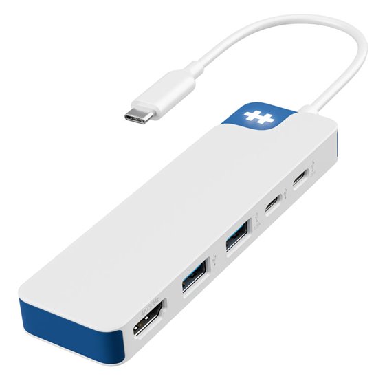 HyperDrive Alámbrico USB 3.2 Gen 1 (3.1 Gen 1) Type-C Blanco