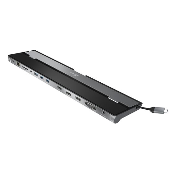 JCD543-N Estación de acoplamiento de tres pantallas USB-C™