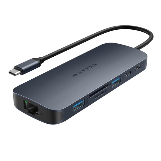 HD4006GL base para portátil y replicador de puertos USB 3.2 Gen 2 (3.1 Gen 2) Type-C Negro