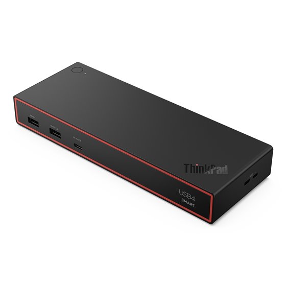 ThinkPad USB4 Smart Dock 5500 with 135W Adapter Alámbrico Negro