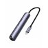 10919 base para portátil y replicador de puertos Alámbrico USB 3.2 Gen 1 (3.1 Gen 1) Type-C Gris