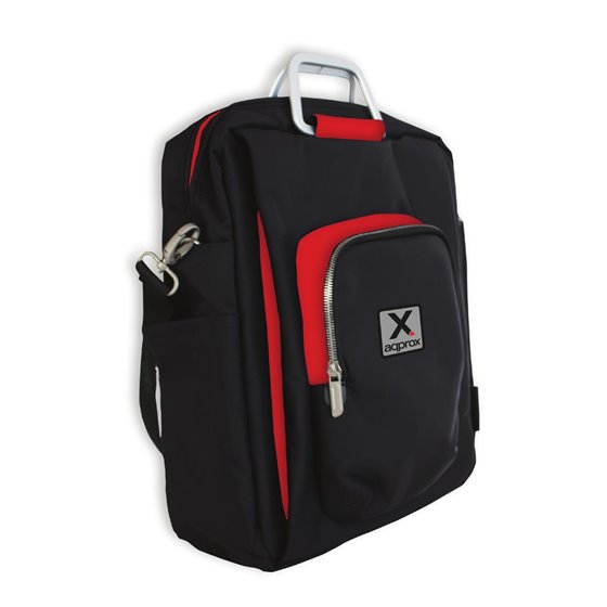appNBST15x maletines para portátil 39,6 cm (15.6") Mochila bandolera Negro, Rojo