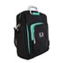 appNBST15x maletines para portátil 39,6 cm (15.6") Mochila bandolera Negro, Turquesa