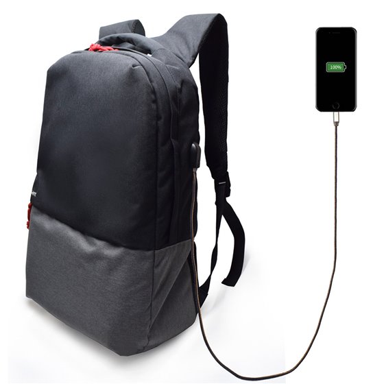 EW2529 maletines para portátil 43,9 cm (17.3") Mochila Negro