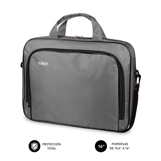 Maletín Ordenador Oxford Laptop Bag 15,4-16" Grey
