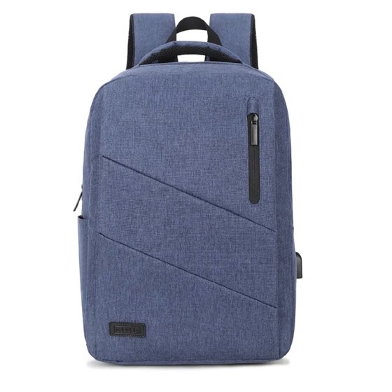 City Backpack Mochila para portátil 15.6", Poliéster Oxford, Azul