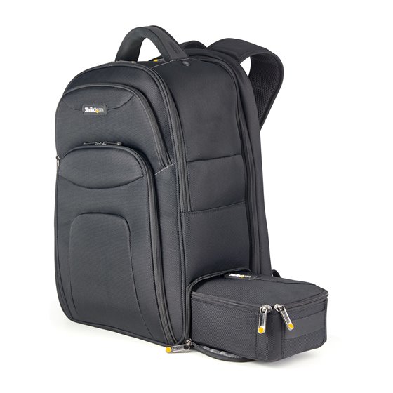 Mochila Ergonómica con Carcasa de Accesorios Removible para Ordenador Portátil de 17,3 Pulgadas - Morral para Profesionales de l