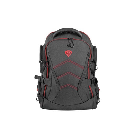 Pallad 550 43,9 cm (17.3") Mochila Negro, Rojo