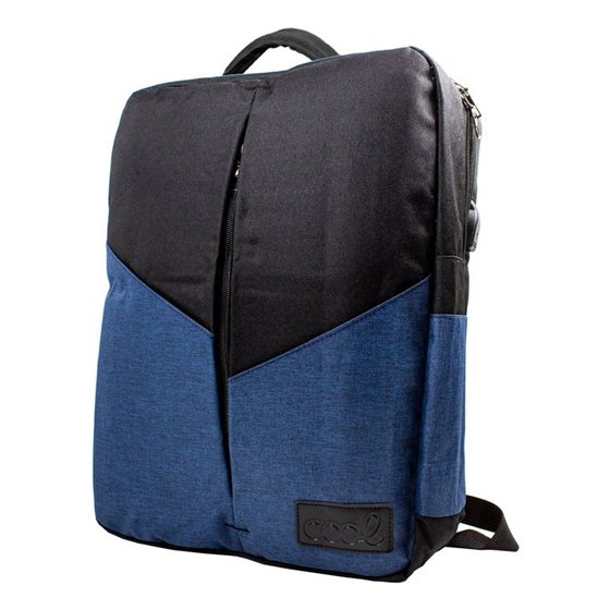 8434847038339 maletines para portátil 40,6 cm (16") Mochila Negro, Azul