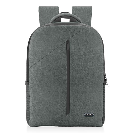 Mochila premium para portátil 15.6, Gris
