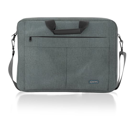 Maletin premium para portatil 15.6, Gris