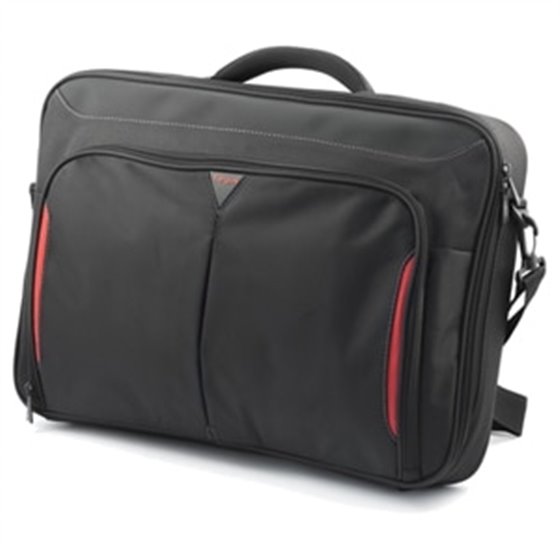 Classic+ 45,7 cm (18") Maletín Negro, Rojo