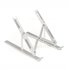 Soporte elevador plegable portátil 17 plata