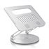 Soporte de Sobremesa XL Giratorio Ajustable para Portátil / Tablet 10-17, Plata